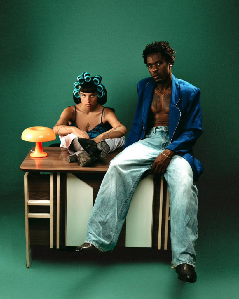 Künstlerduo Sammy John (Tansania) & Luciana Sky